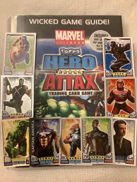 Topps Marvel universe Hero Attax Trading card Multilisting Series 1 2011 choose