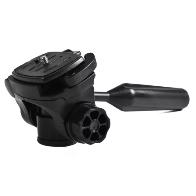 Tripod for Head, 360° Rotation 90° Tilt 3-D Tripod for Head 3/8" Thread 1/4"