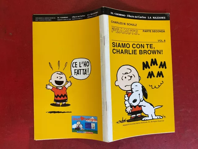 SCHULZ - SIAMO CON TE CHARLIE BROWN ! Tascabili Peanuts Vol.8 Parte Seconda