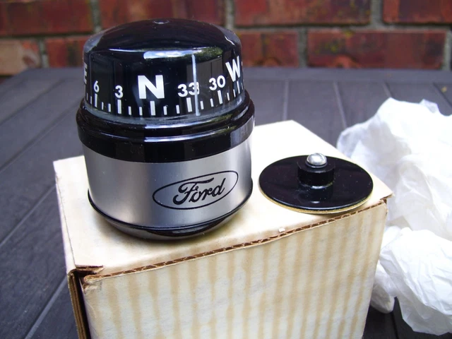 Vintage 1960s nos Ford auto compass dash gauge Mustang Fairlane torino hot rod