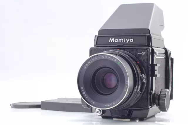 [Exc+4] Mamiya RB67 Pro S Film Camera II Finder C 90mm F3.8 Lens 120 Back JAPAN