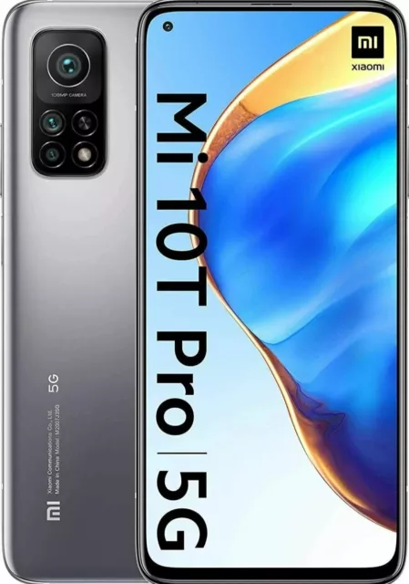Xiaomi Mi 10T Pro 5G 128GB 8GB Ohne Simlock Lunar Silver Dual Sim OVP wie neu