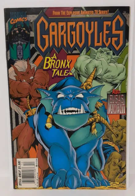 GARGOYLES 11 Marvel Comic SCARCE FINAL ISSUE 1995 High Grade KEY