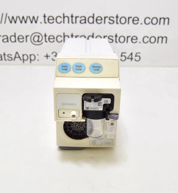 GE Datex-Ohmeda E-CAiOV Module with Spirometry and D-Fend Water Trap GE Datex-Ohmeda E-CAiOV Module with Spirometry and D-Fend Water Trap