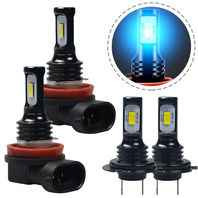 LED Phare Ampoules for Haut Faisceau Ou Bas Brouillard Feu Poussière Joint Note