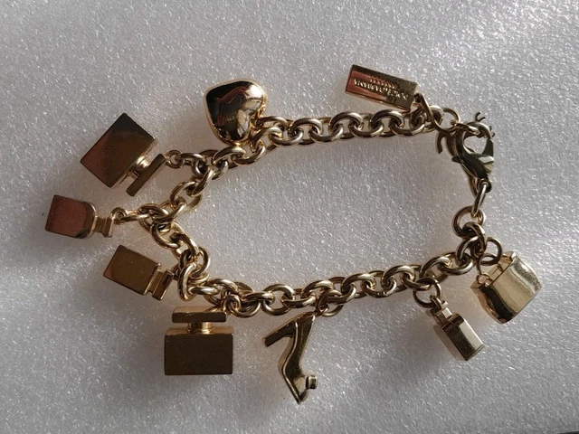 Bracelet Doré Et Émail Dolce Vita Paris - Bijou Occasion, Style Élégant