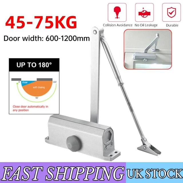 GSTARAM Hydraulic Buffer Door Closer 25KG To 80KG Adjustable Speed Door Closing Equipment Mute Soft Closing Door Hardware - 13