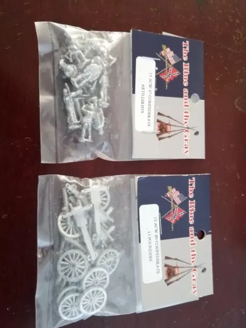 15mm American Civil War Artillery, by Blue Moon