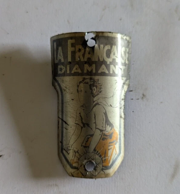 Insigne De Tête De Fourche Takara Vintage Pour Vélo De Route - Années 80 - Occasion En Bon état