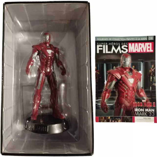 Super Héros des Films Marvel Iron Man Mark XXXIII Figurines Prenium 8 Eaglemoss