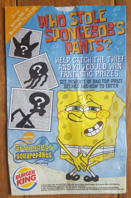 Spongebob squarepants 2025 burger king