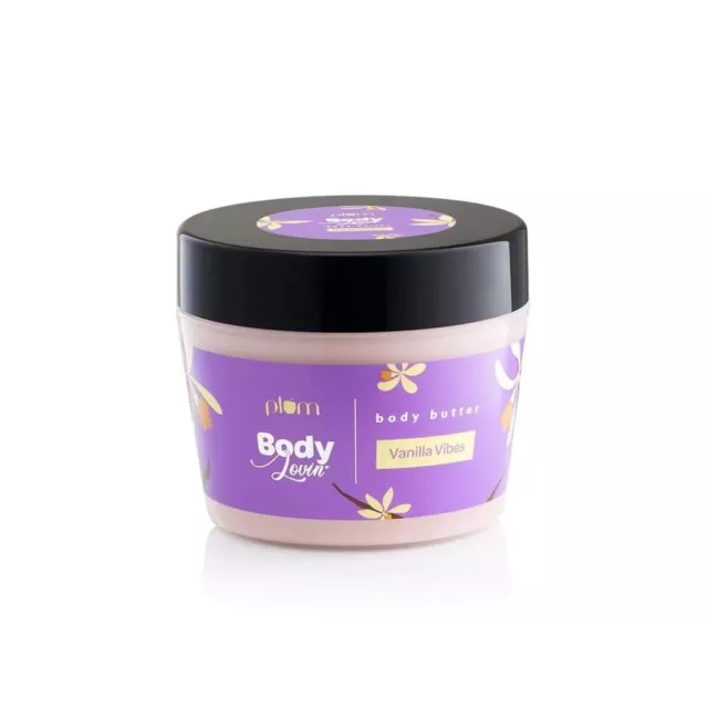 Plum Bodylovin' Vanille Vibes Végétalien Beurre Corporel pour Tous Peau Types