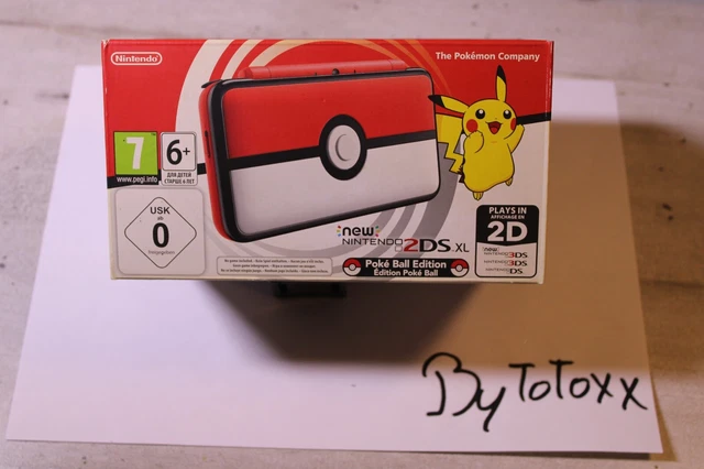 Nintendo 2DS XL Pokémon Edition Poké Ball  Édition Limité