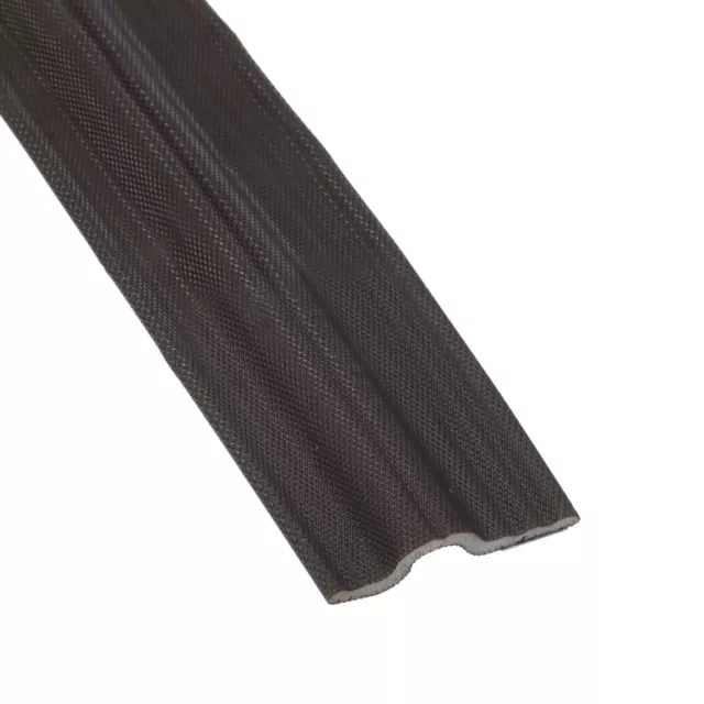 Window Weather Stripping Door Seal Strip, 2 Meters(6.56Ft) Long (Brown)