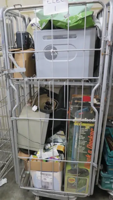 Bootsale Car Boot Fair Market Job Electricals Appliance SPARES REPAIRS Cage 1