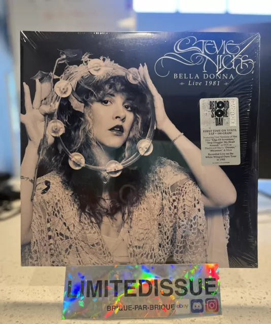 LP STEVIE NICKS Bella Donna Live (2LP Vinyl, RSD 2023) NEW MINT SEALED