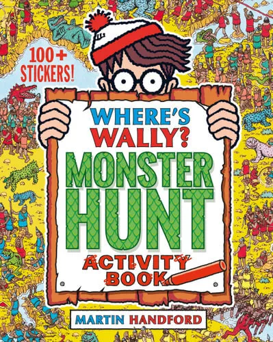 NEW Where's Wally? Monster Hunt By Martin Handford Paperback Free Shipping