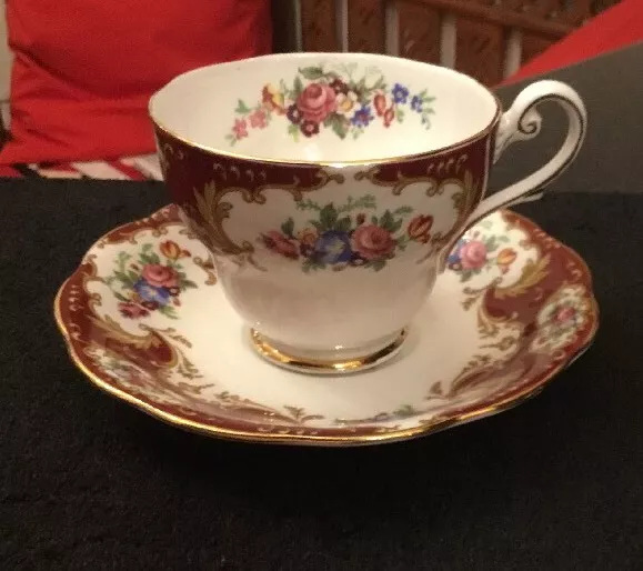 Royal Standard Lady Fayre Tea Cup & Saucer Floral