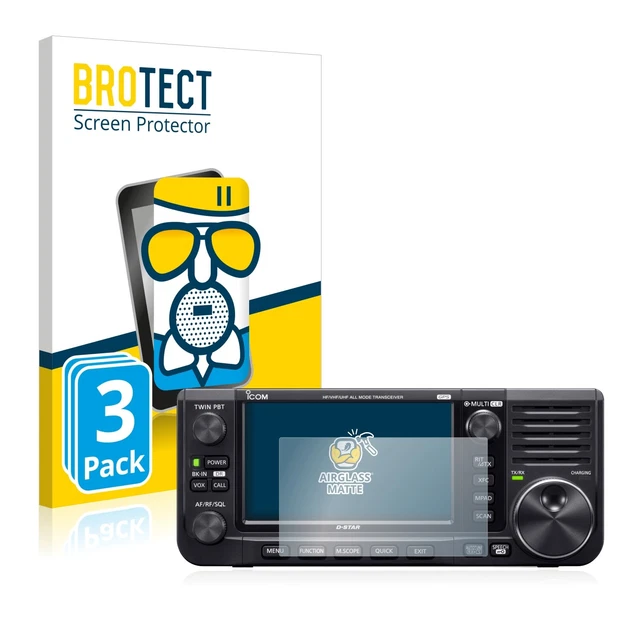 Upscreen Pellicola Protettiva Per Icom IC-7300: Protezione HD Chiara, Anti-Impronta, Made In Germany