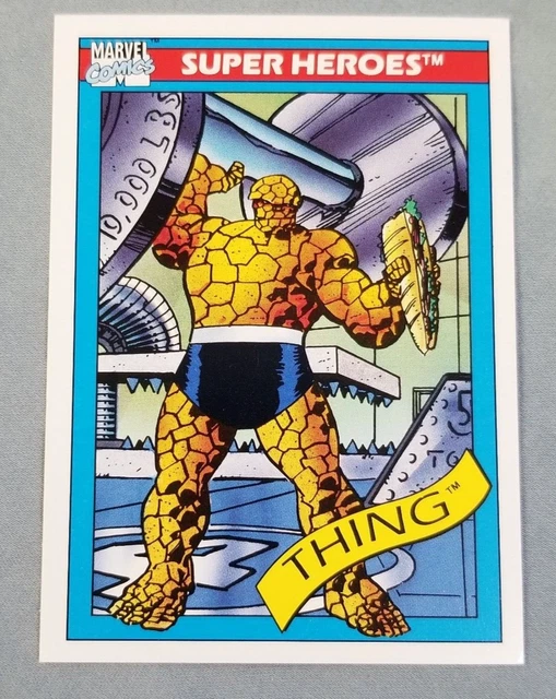 1990 Impel Marvel Universe Super Heroes Thing Card #6