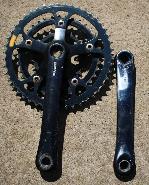 SHIMANO DEORE XT FC-M730 175mm SG 46/36/24 BLACK Crankset £28.00