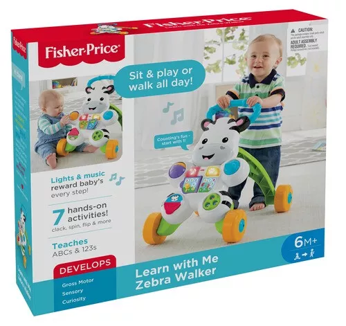 Fisher Price Learn With Me Zebra Walker