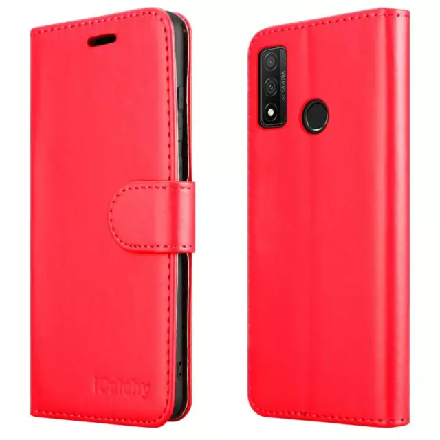 For Huawei P Smart 2020 Phone Case Luxury Leather Magnetic Flip Wallet Cover