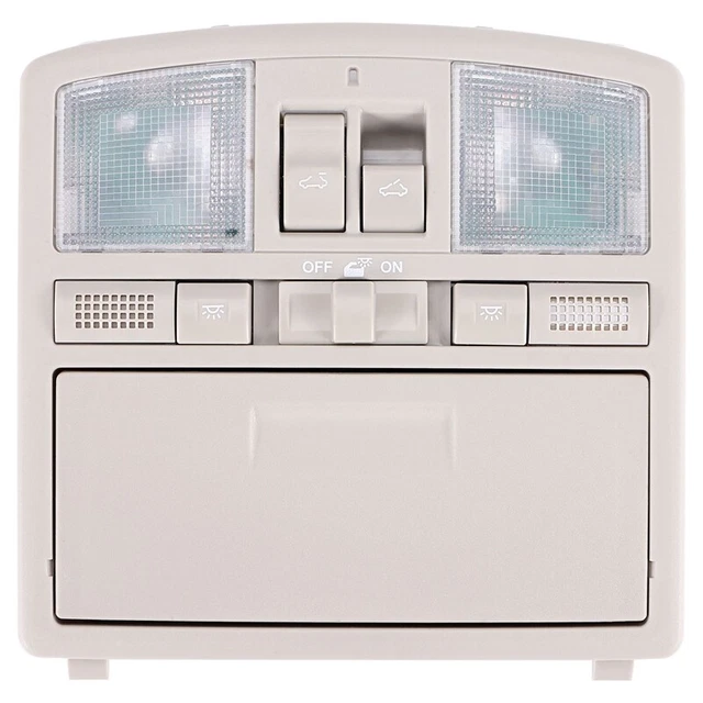 Per 2009-2013 6 con interruttore tetto scorrevole consolle tetto grigia con down light GS D9S1