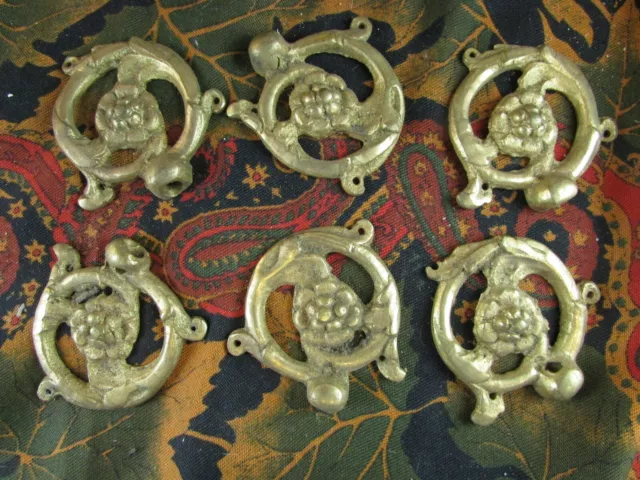 6 ancien bronze ameublement decor st empire fin XIXe