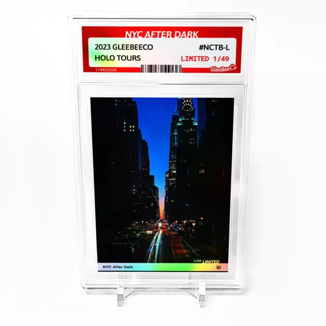 NYC AFTER DARK Card 2023 GleeBeeCo City Lights Holographic #NCTB-L /49