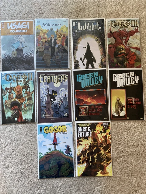 Lot of 10 Comics Boom Image IDW Usagi Yojimbo Folklords Canto II Inkblot ++