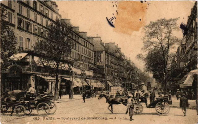 CPA PARIS 10e - Boulevard de Strasbourg (254372)