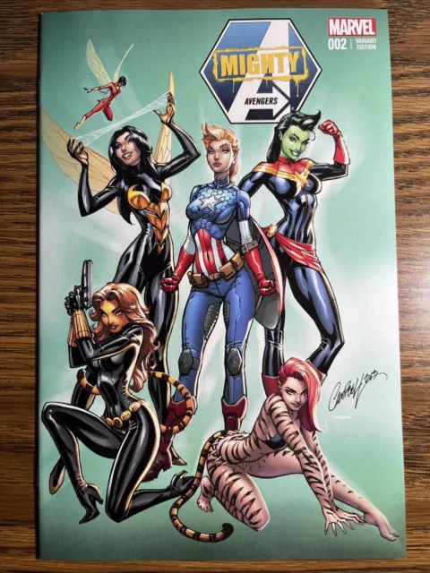 Mighty Avengers 2 Nm/Nm+ J Scott Campbell Variant Cover Marvel Comics 2013