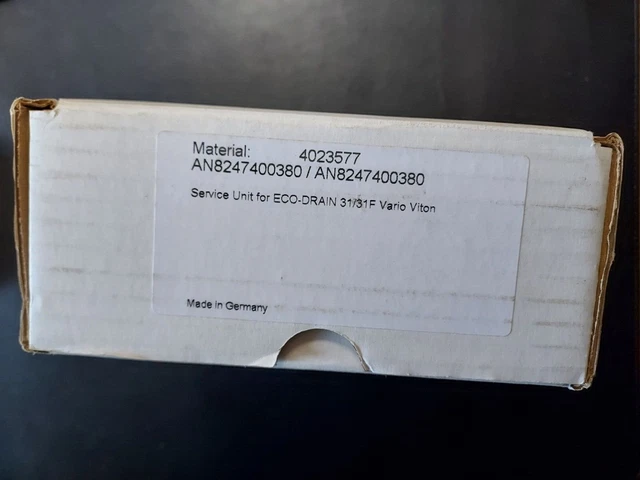 Genuine Kaeser Service Unit for ECO-DRAIN 31/31F Vario Viton AN8247400380, NEW
