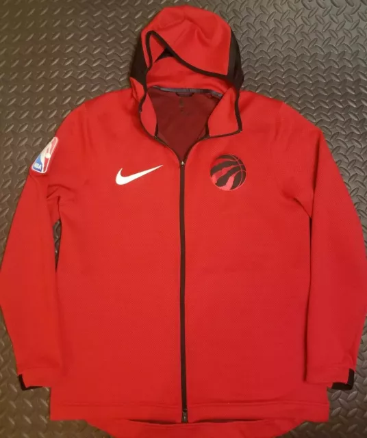 Nike NBA Toronto Raptors Therma Flex Red Showtime Hoodie AV0829
