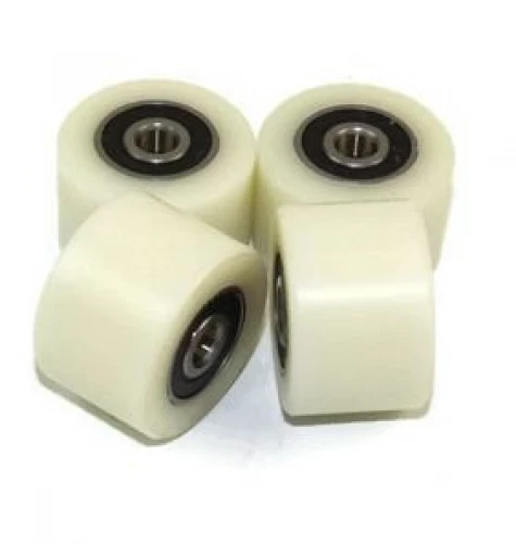 Lot de 4 rouleaux en nylon polyamide 30 mm diamètre, 20 large,...
