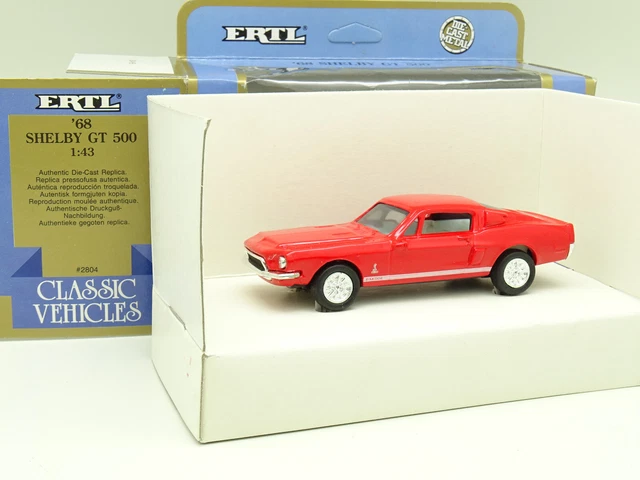 Miniature Ford Mustang GT Rouge – Échelle 1/43 – Corgi Vanguards VANVA15503 – Neuve