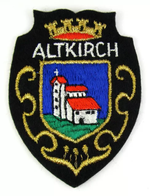 Ecusson brodé ♦ (patch/crest embroidered) ♦ ALTKIRCH