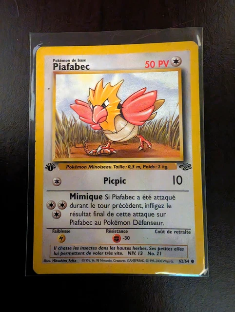 Carte Pokémon FEROSINGE 55/64 - Jungle Wizard Edition 1 - Commune - FR - Etat Near Mint