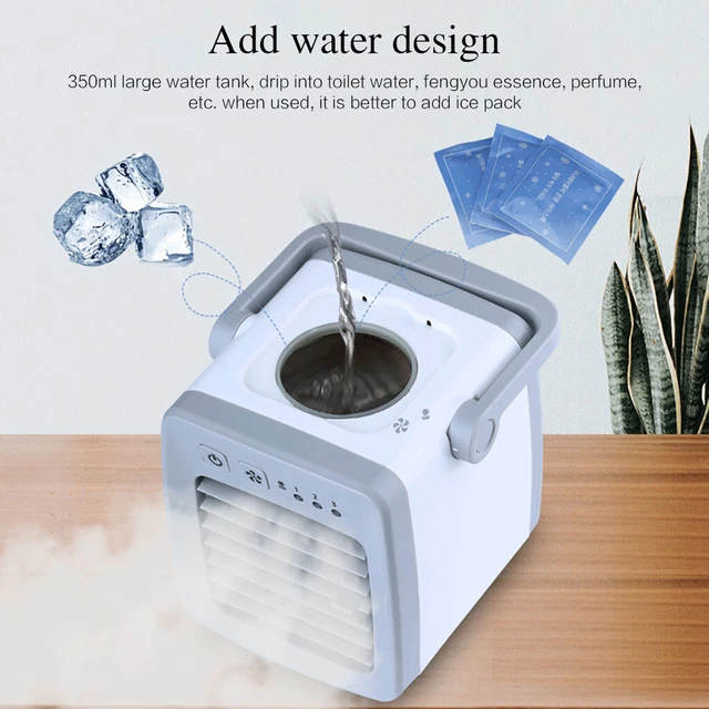 Personal Space Air Cooler-3-in-1 Portable Mini Cooler ,Humidifier&Purifier 30ml