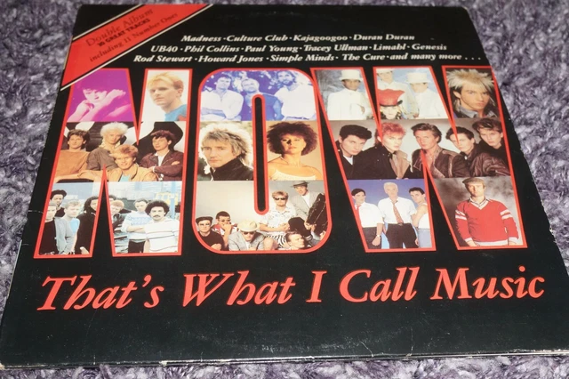 NOW THAT'S WHAT I Call Music 1 - Original 1983 Double Album Vinyl LP's ...