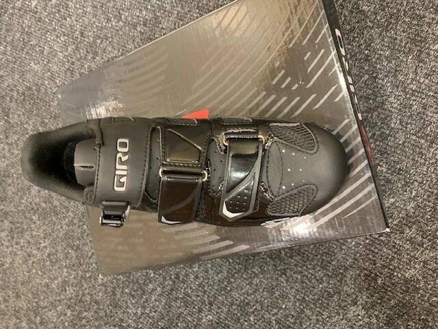 Giro Trans HV schwarze Straßenradschuhe Größe EU43 BRANDNEU IN VERPACKUNG 3