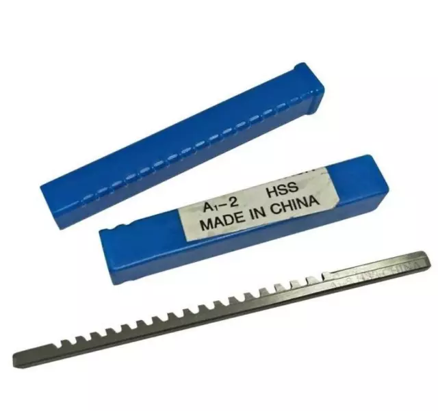 2mm A Push Type Keyway Broach Cutter Metric Size Metalworking CNC Cutting Tool t