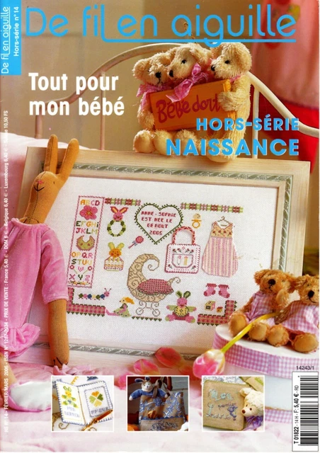 CARNET MANGO ANIMAUX POINT de CROIX DMC + 400 motifs Sophie Hélène épuisé EUR 10,00 - FR