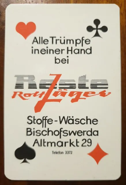 TK Taschenkalender Reste Rolf Jäger Stoffe Bischofswerda DDR Ostalgie 1983