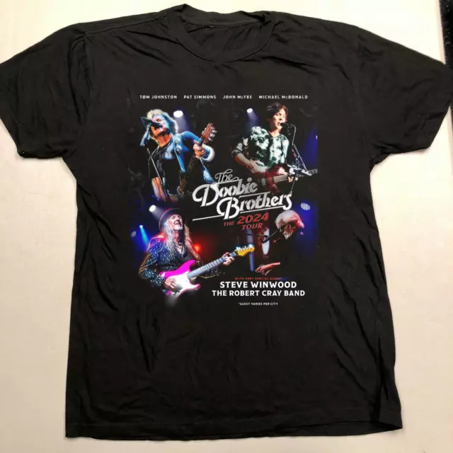 The Doobie Brothers Band The 2024 Tour Unisex T-Shirt All Size