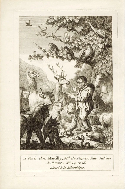 FABLES DE LA FONTAINE ET DE FLORIAN by DE LA FONTAINE - FLORIAN: bon