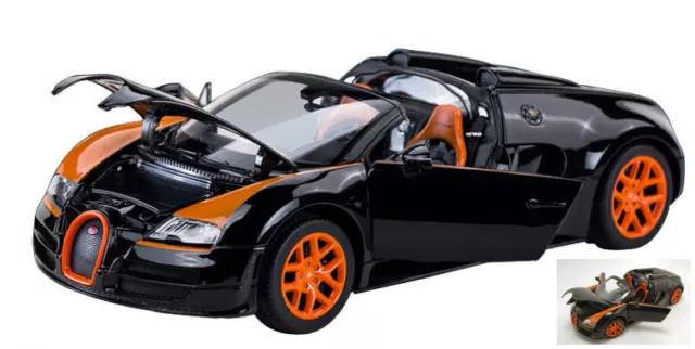 Model Car Scale 1:18 Bugatti Veyron 16.4 diecast vehicles road