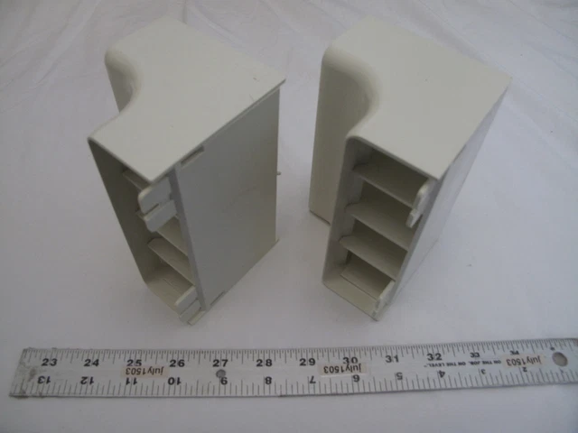 (2) NEW Wiremold 5417 Internal Elbow - IVORY - Made in USA! (AA)