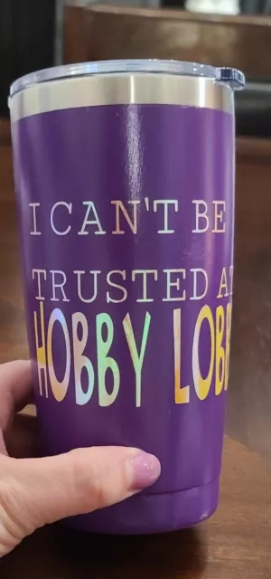 Tumbler- 20oz, purple
